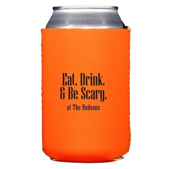 Eat Drink & Be Scary Collapsible Huggers